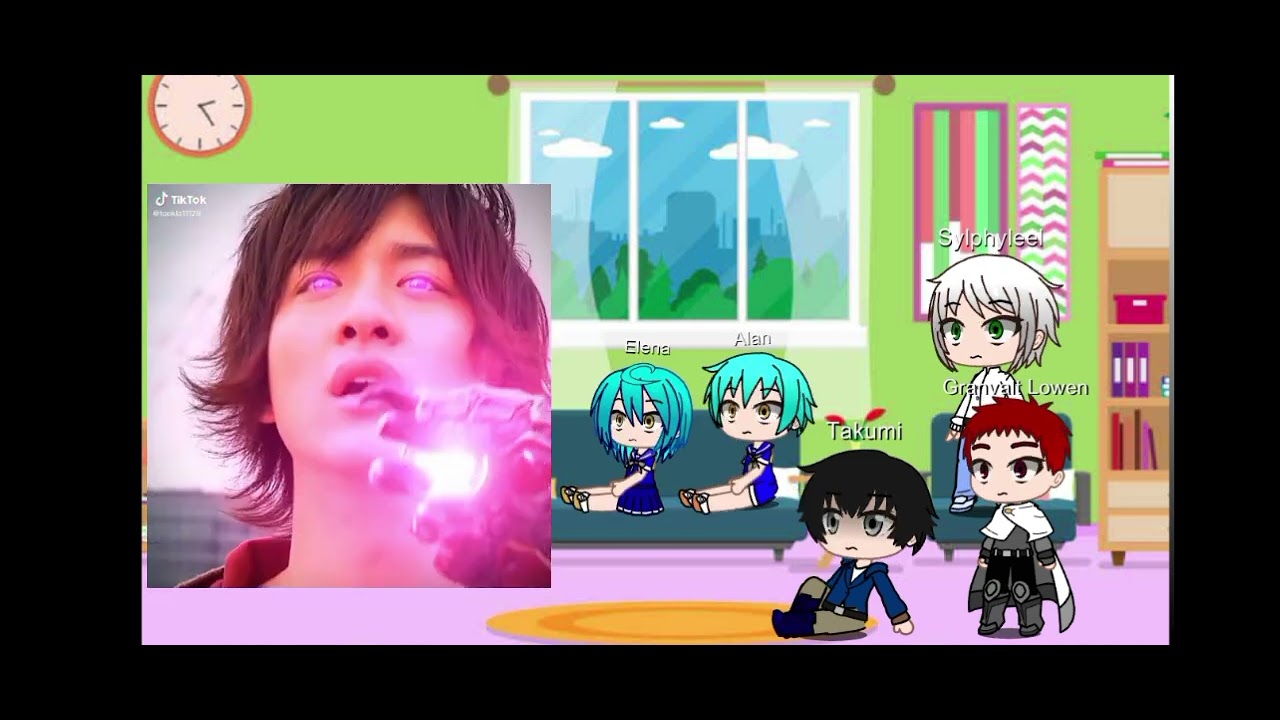 Isekai yururi kikou react to Takumi as kamen Rider ooo
