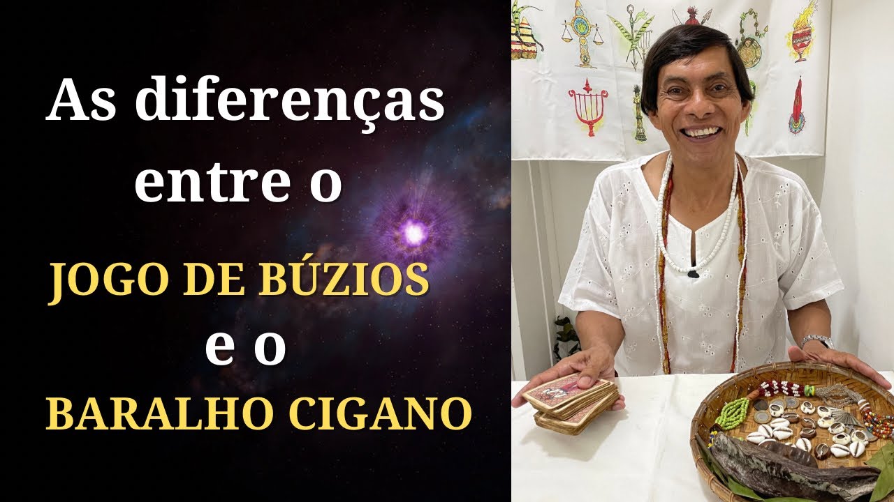 As diferenças entre o jogo de búzios e o baralho cigano