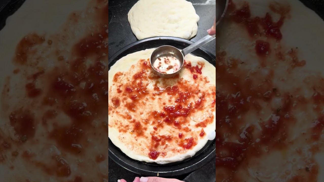 Pizza de fermentação natural por @CristinaValeije 