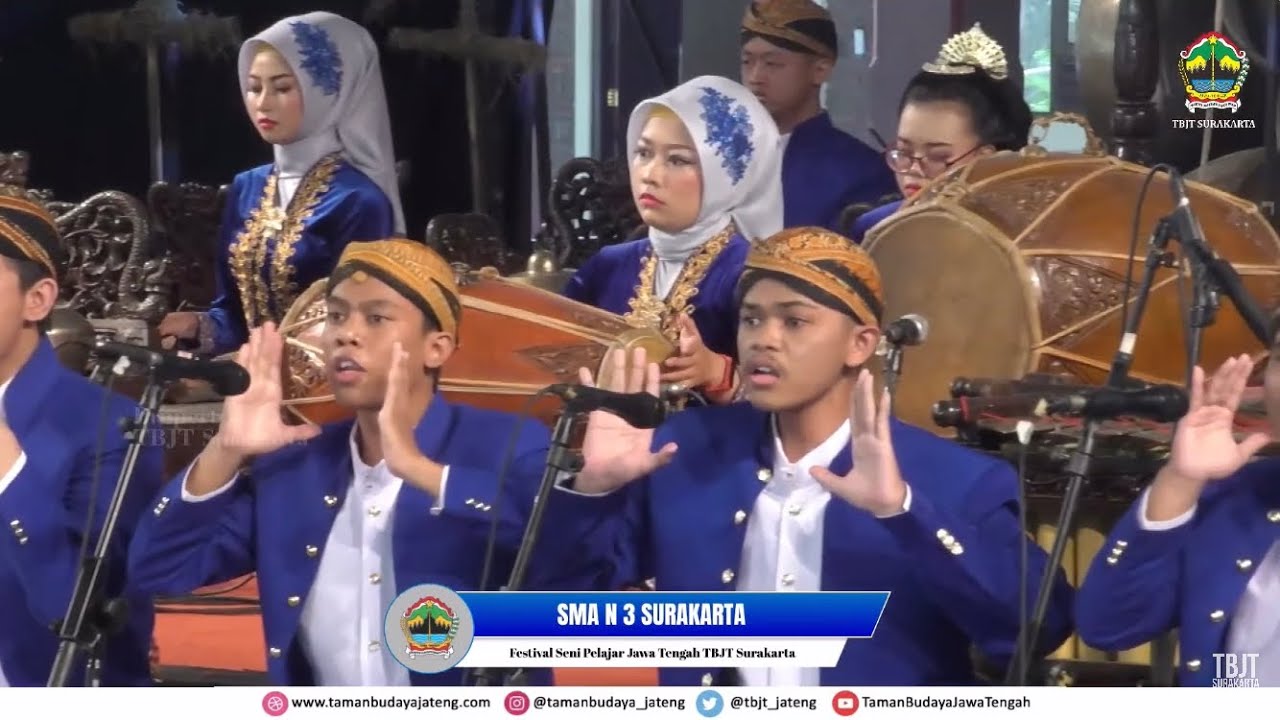 Jos!! Garap Lancaran Penghijauan-SMA N 3 Surakarta-Juara 3 Festival Seni Pelajar Jawa Tengah 2022.