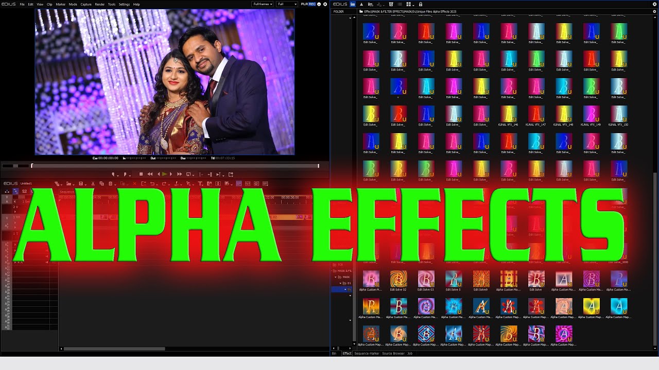 Edius Alpha Effect Free Download || Effects 2025