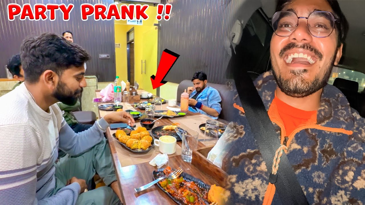 Party Prank On Team Gone Wrong😂 | अमित ने सबकी वाट लगा दी