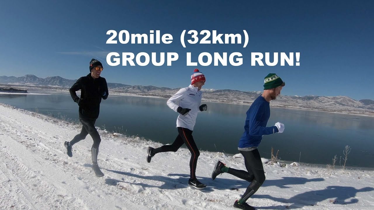 Elite Training Group Long Run: 20-miles (32km) in Boulder, CO | Sage Running Marathon EP. 3