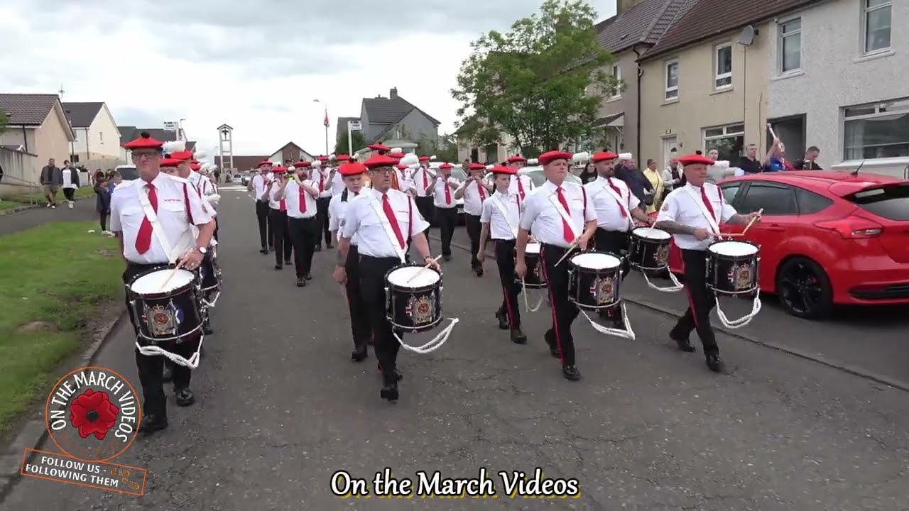 Netherton Road Flute Band @ Larkhall Purple Heroes 70th Anniversary Parade 2025