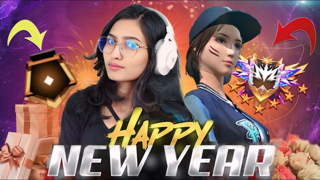 🔴[LIVE] New Year New Victories🔥 Free Fire Live With Sanya🔥#facecam  #freefire #girlgamer #classyff