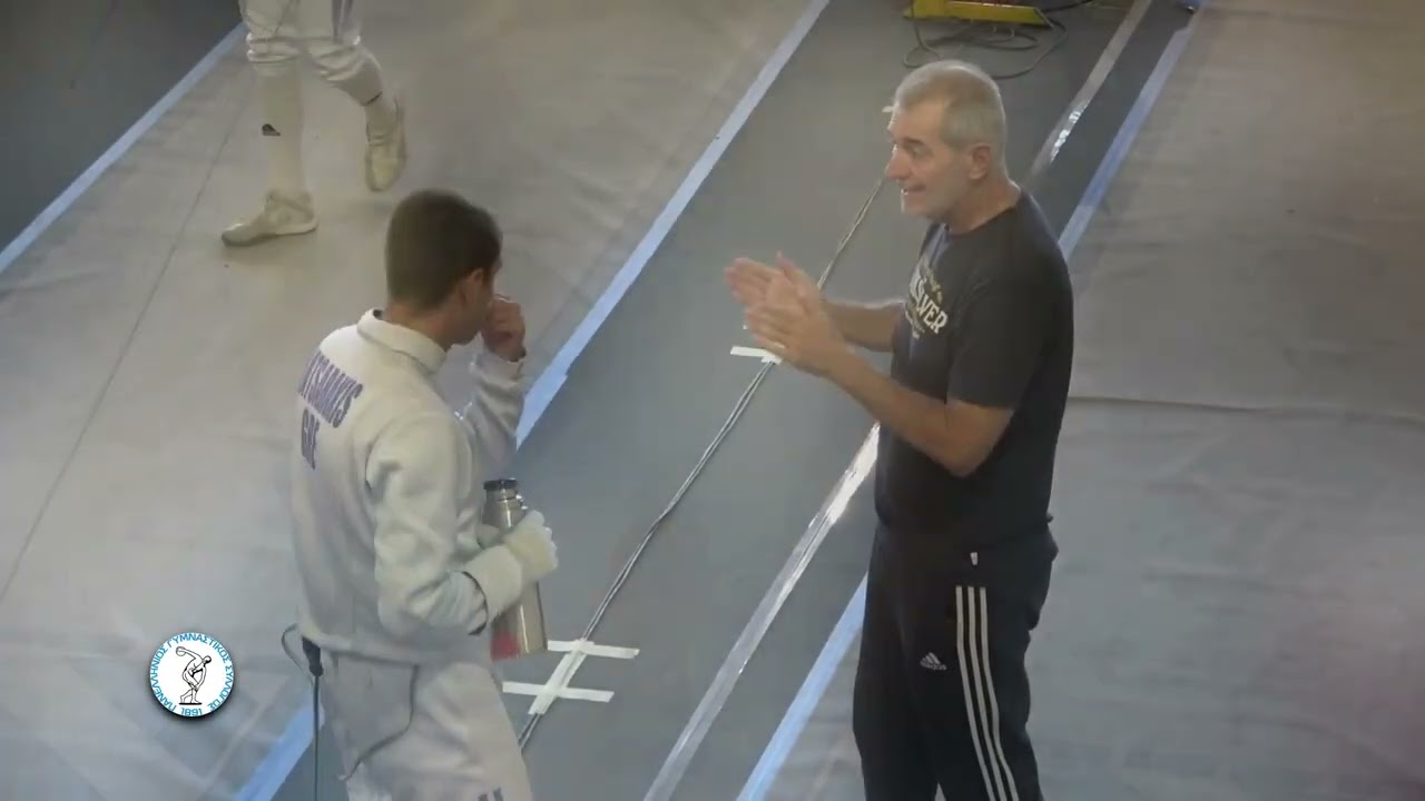 27/9/2025 Οι αγώνες του ξιφομάχου του Π.Γ.Σ. Μανώλη Κατσαράκη. Κύπελλο Ξίφος Μονομαχίας U17