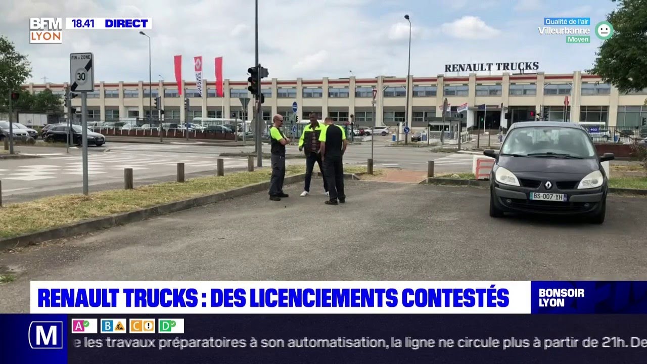 Renault Trucks (Rh&ocirc;ne) : les licenciements contest&eacute;s