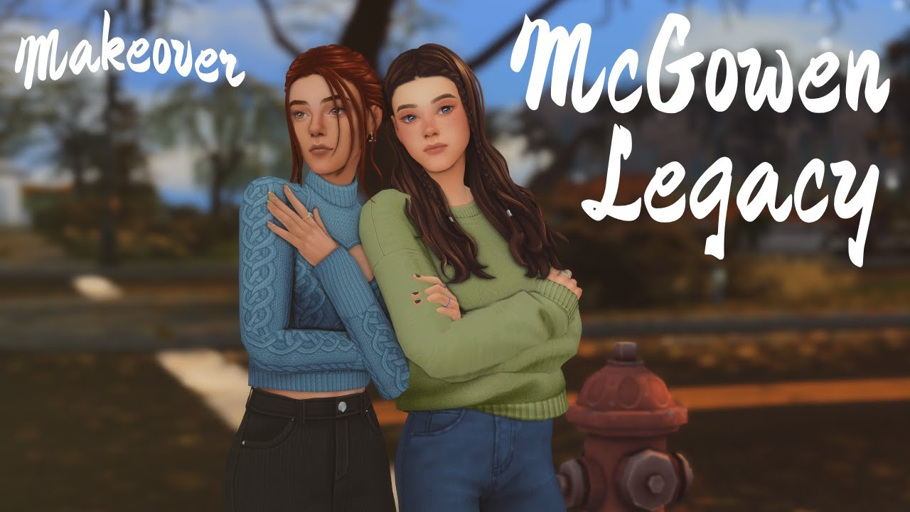 Династія Макґоуен || Зимовий makeover❄️ || The Sims 4 Legacy