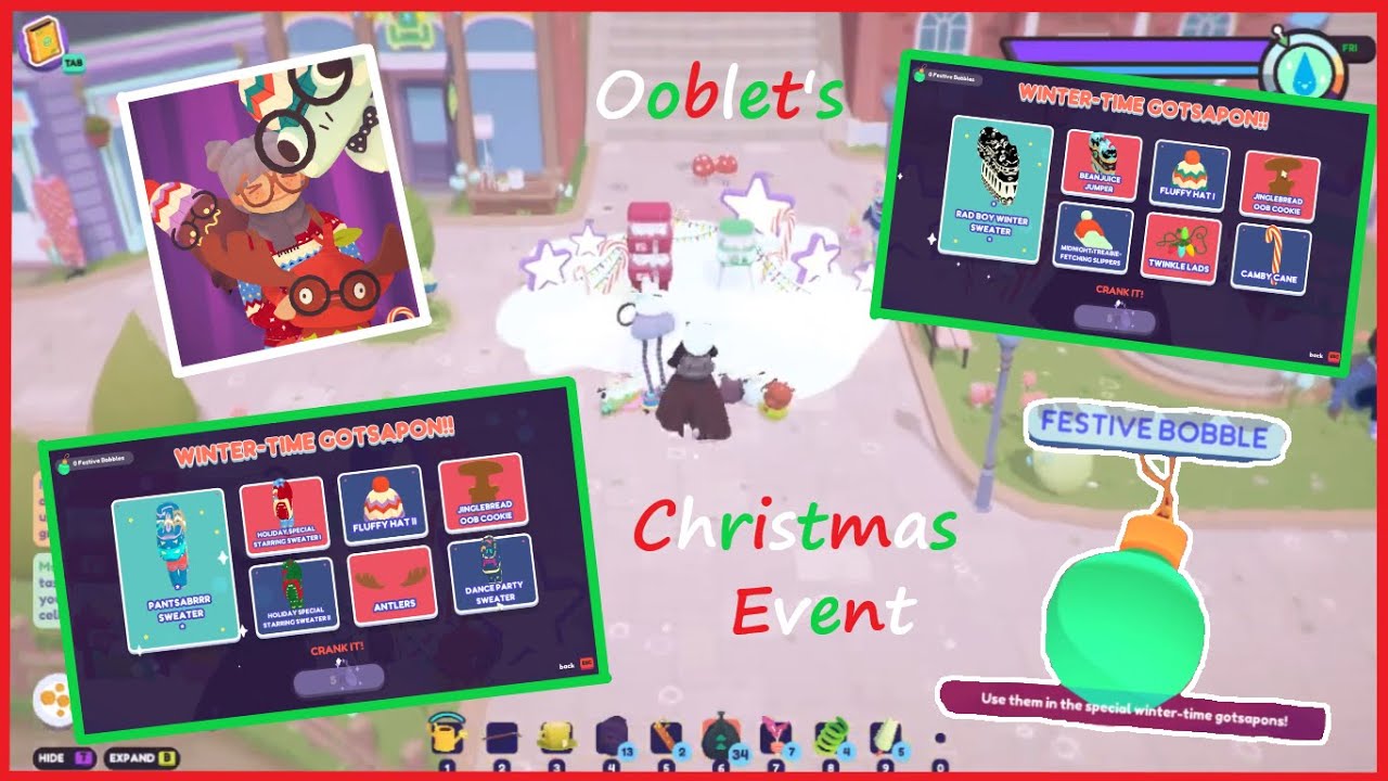 Obblet's Christmas Event: New items, clothes, and more!!!