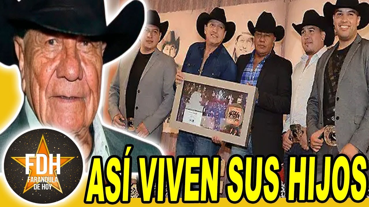 😨😱ASÍ VIVEN TODOS los Hijos De Lupe Esparza del Grupo Bronco😨