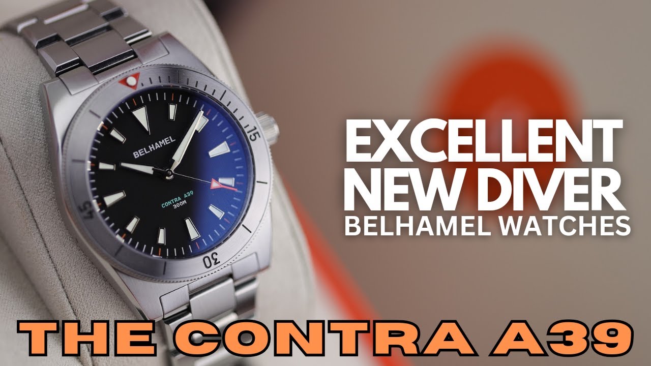 Belhamel Contra A39 - Excellent New Diver with Hardened Steel!