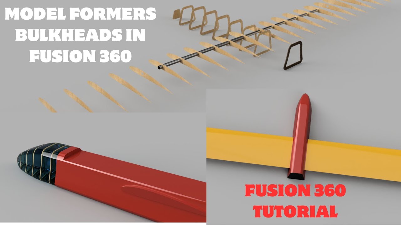 Learn How to Model Bulkheads, Formers and Stringers For Models In Fusion 360