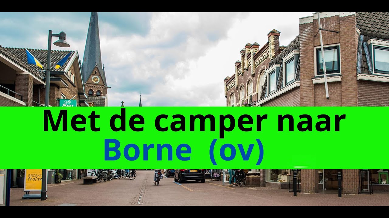 #282 ✳️ Hebben wij wel plek voor onze camper in Borne (NL) Wij nemen de gok.! Er is maar 1 plekje.