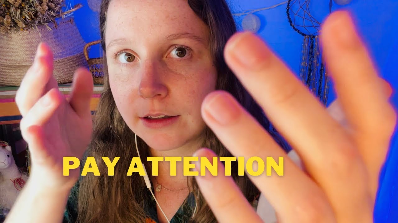 Focus ALL your Attention ASMR (Lily CV)