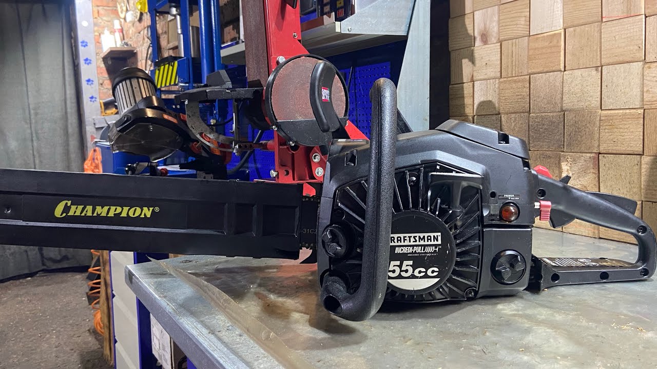 CRAFTSMAN 55(CHAMPION 255). Мощные пилы из прошлого!