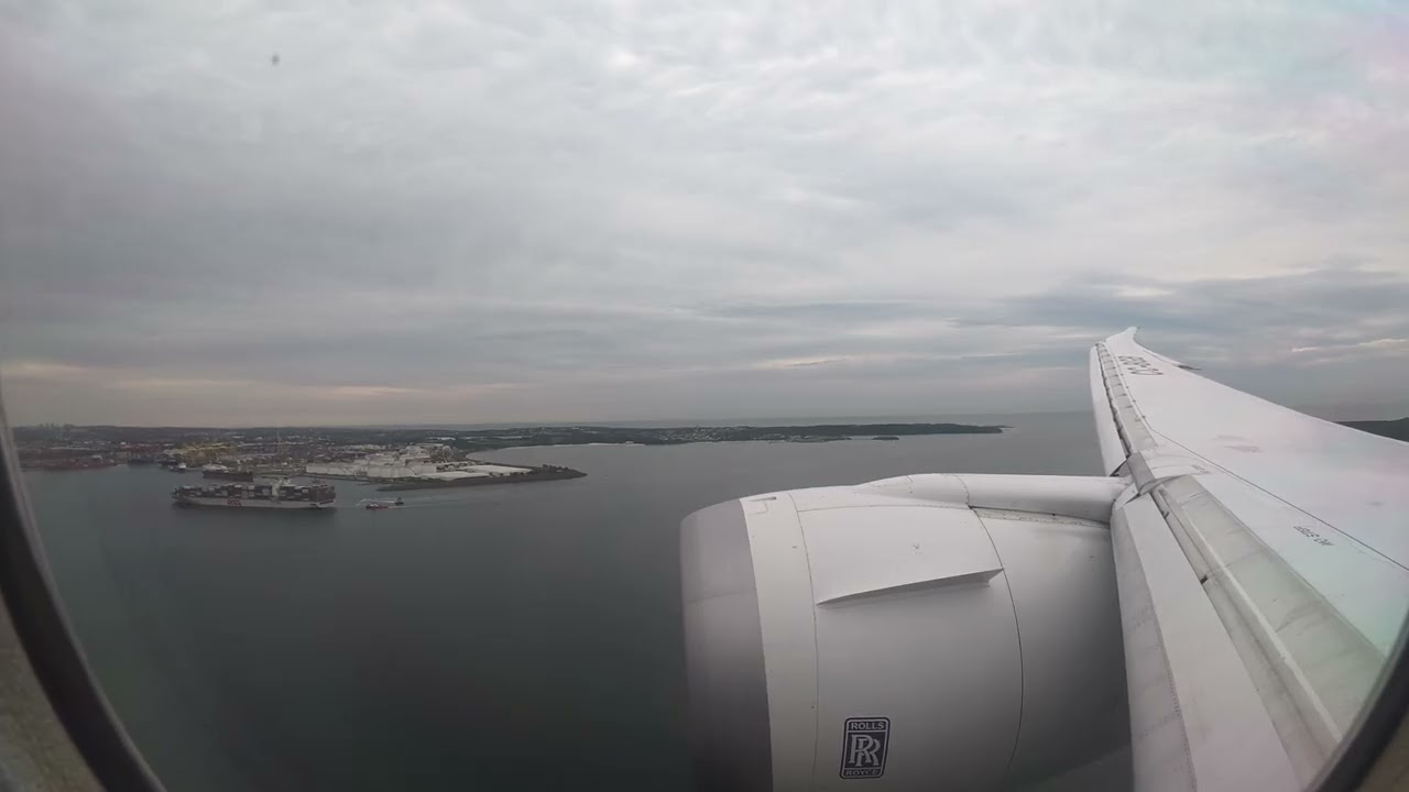 Landing in Sydney, Australia