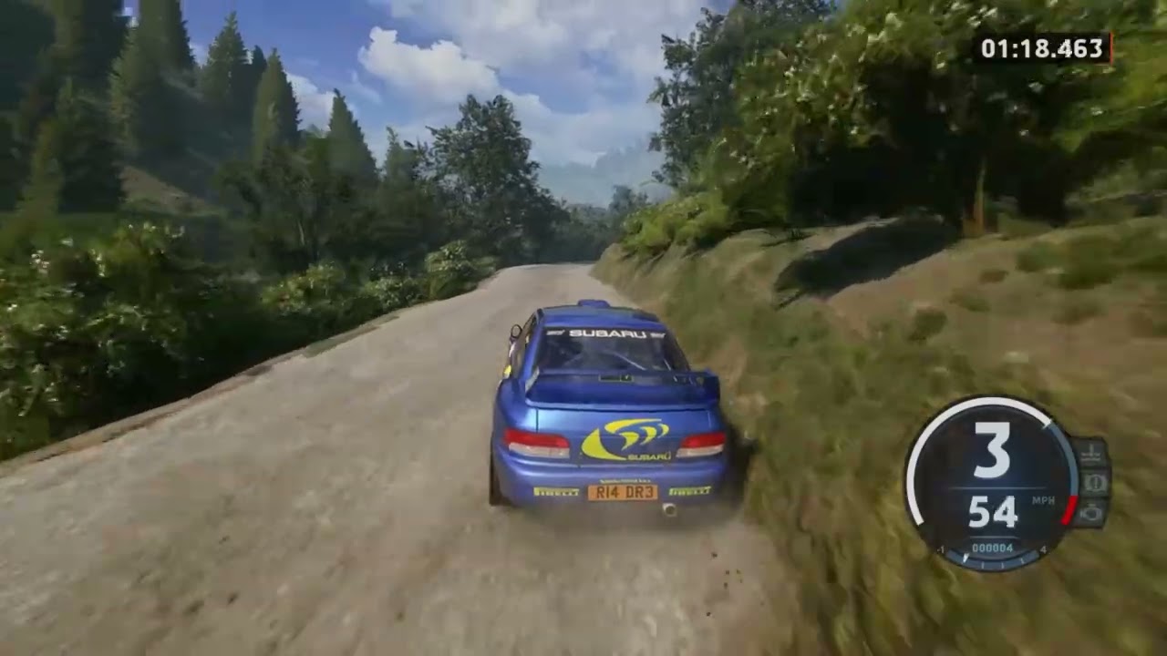 EA SPORTS™ WRC Rally Time Trial with Subaru Impreza