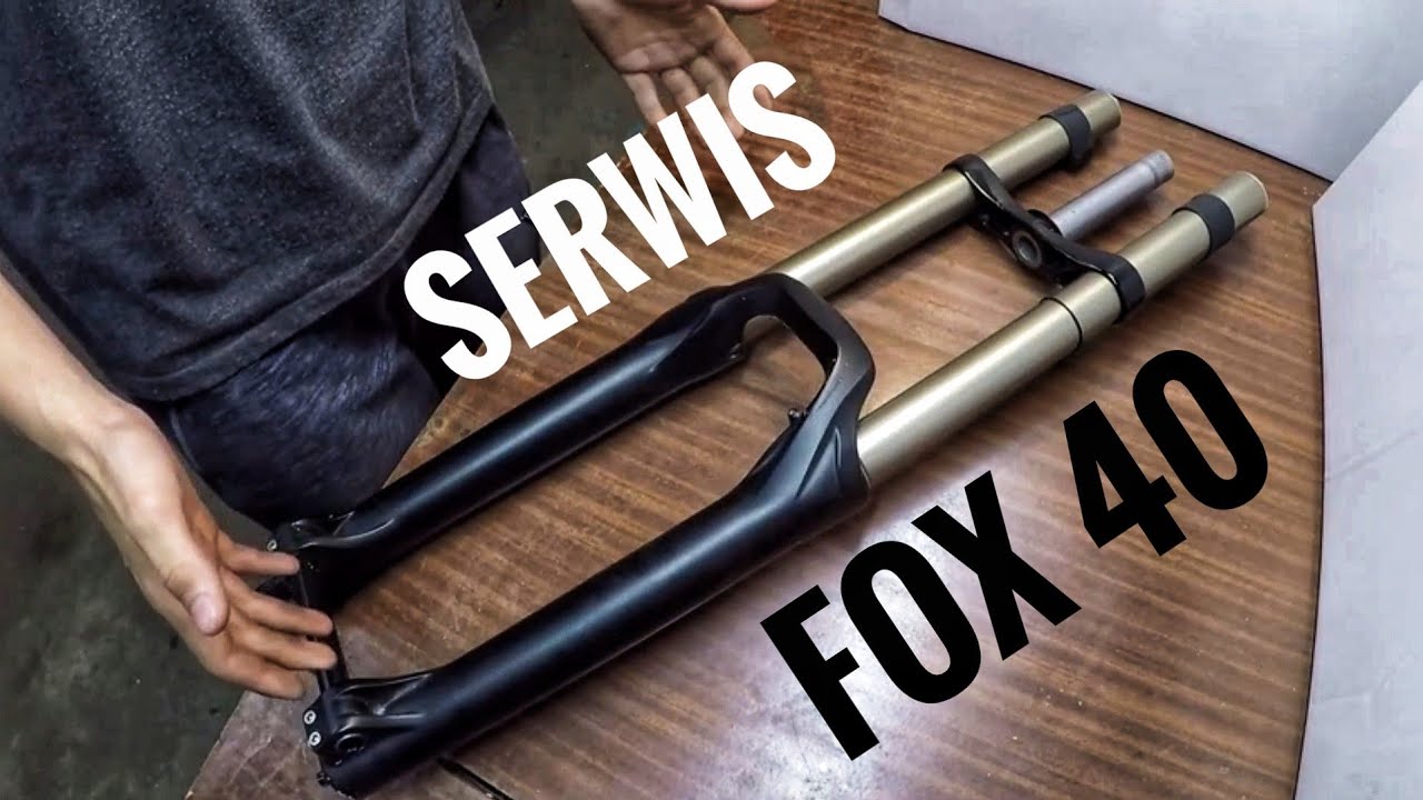 Jak przeserwisować amortyzator? Fox 40 RC2 2010 serwis podstawowy