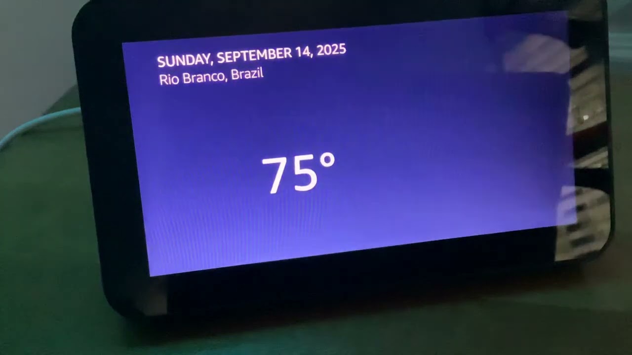 Alexa weather Rio Branco Brazil part 3￼