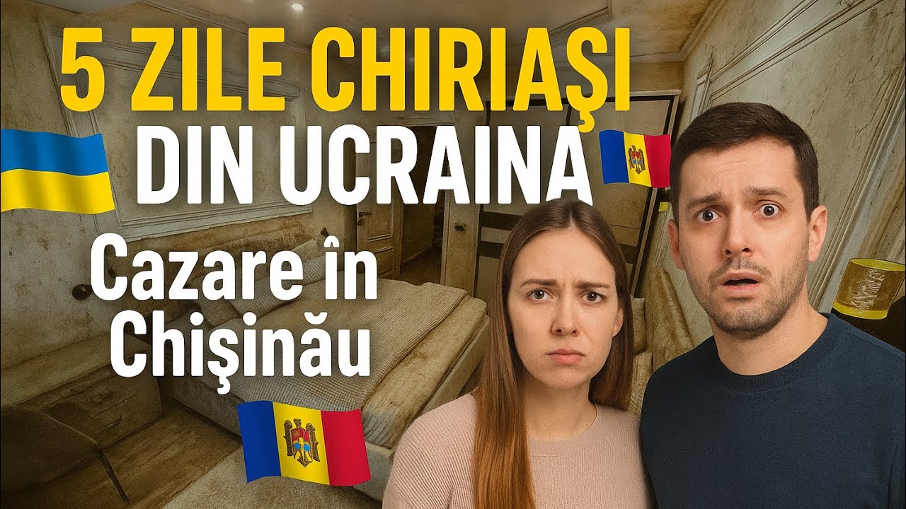 5 Zile Chiriași Din Ucraina 🇺🇦 | Cazare în Chișinău 🇲🇩