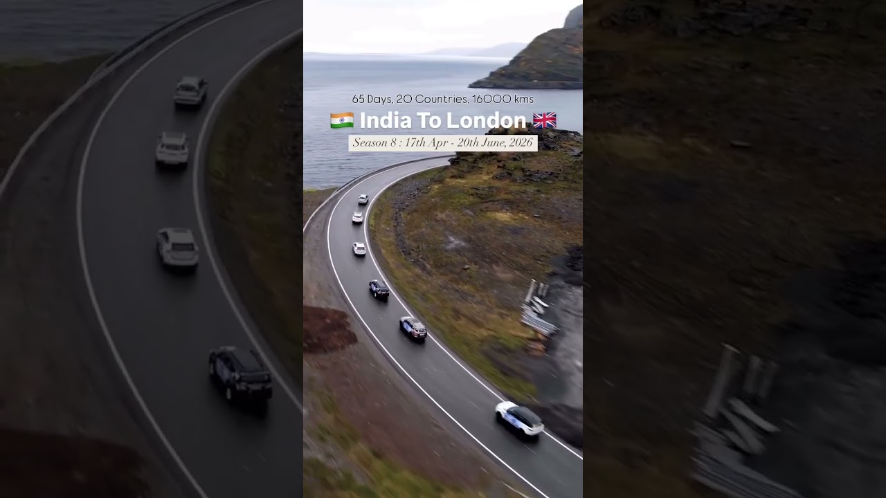 India to London by Road | Road to London | Season 8 | 2025  #indiatolondon #roadtolondon2025