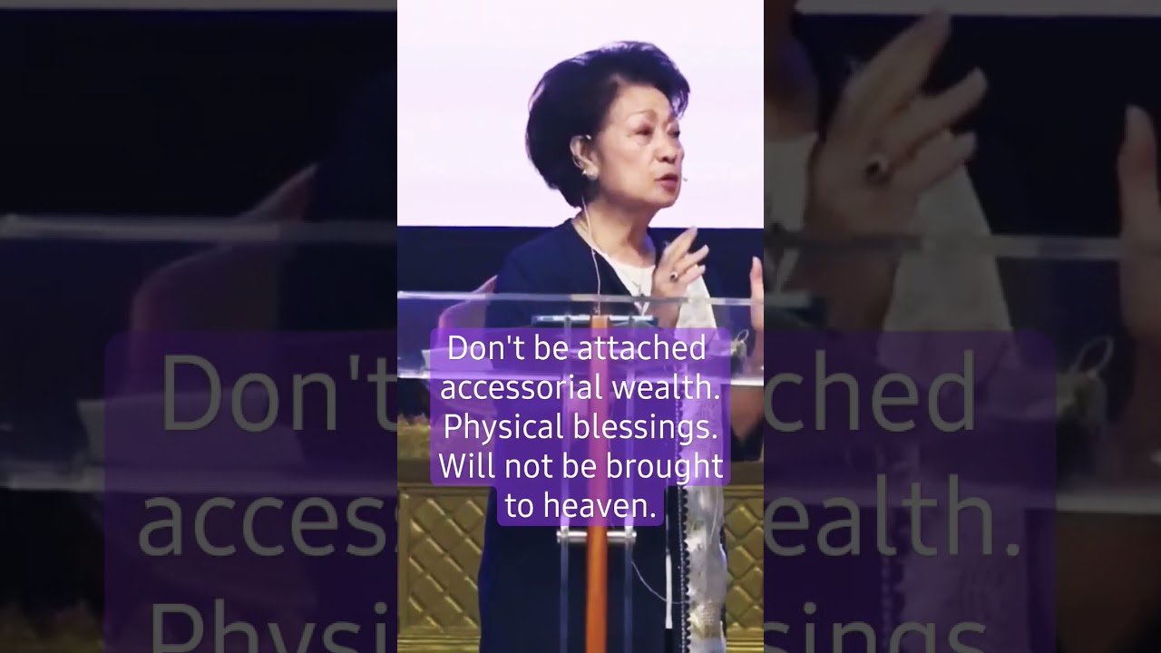 Tdk dibawa ke sorga! Jangan melekat dgn aksesoris-Will not be brought to heaven!-Pdt Nany Susanty SH