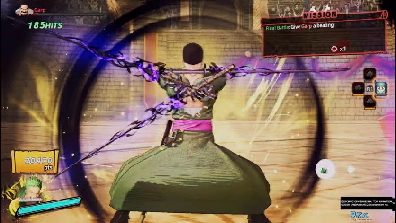 ONE PIECE PIRATE WARRIORS 4 - Roronoa Zoro Enters (Coliseum King) Gameplay