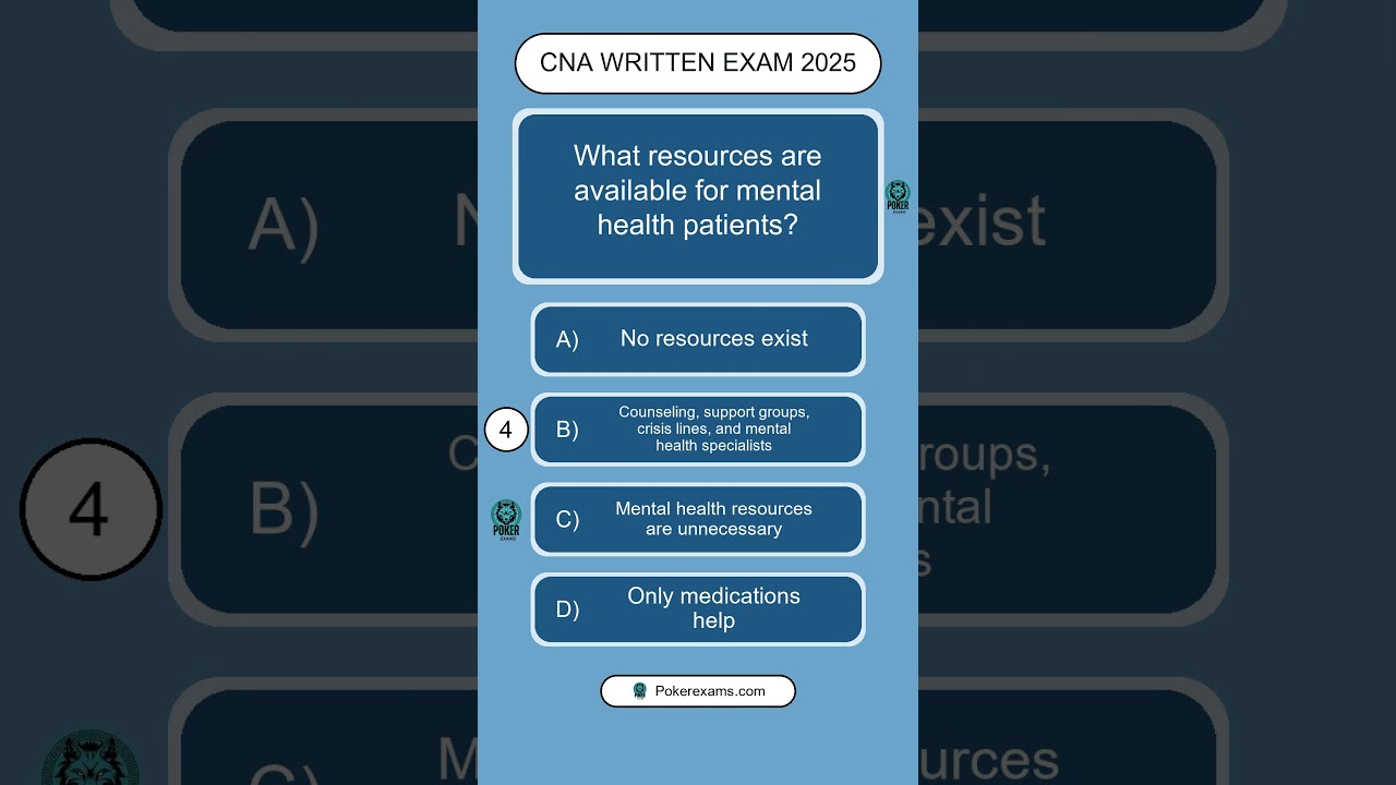 CNA written exam 2025