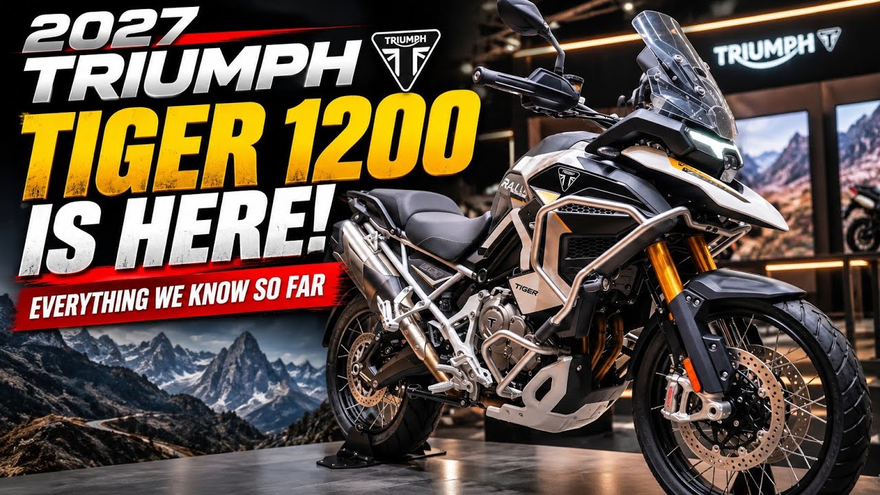 2027 TRIUMPH TIGER 1200 RALLY EXPLORE JUŻ TU JEST!
