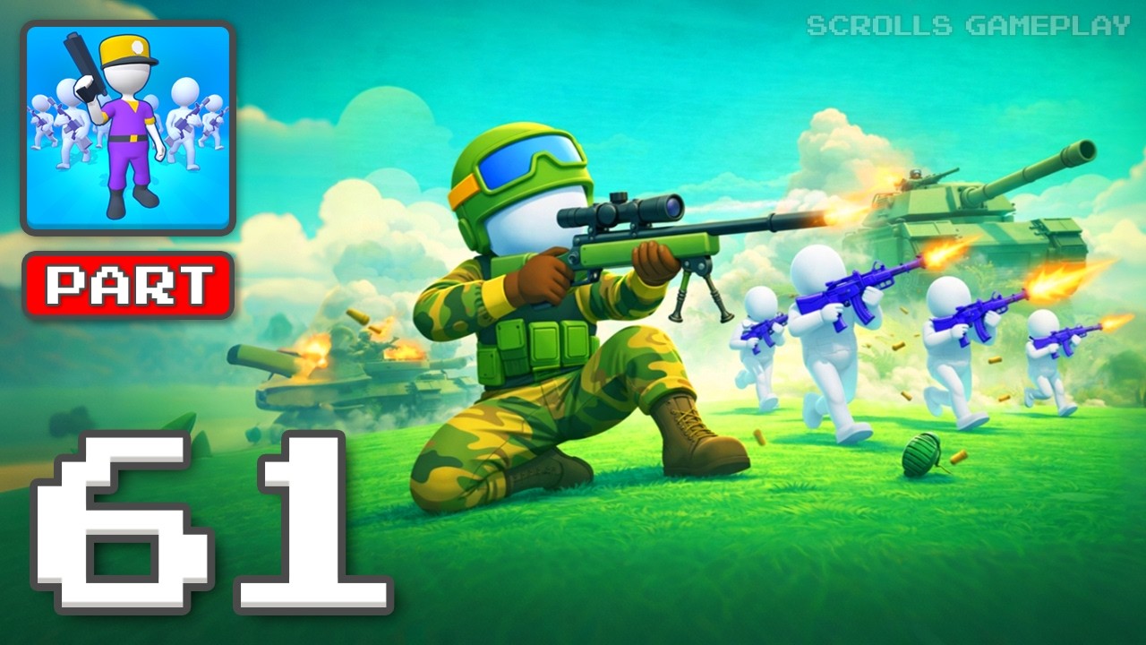 Army War Camp: Battle Game - Gameplay Walkthrough Part 61 - Lead Camps Into Glory (iOS, Android)