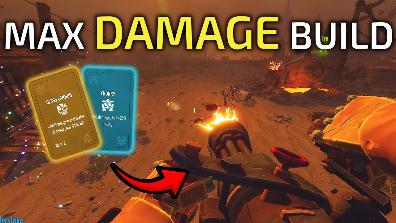 Maxing out DAMAGE with the MINIGUN is CRAZY GOOD | Far Far West | Solo Nightmare Difficulty