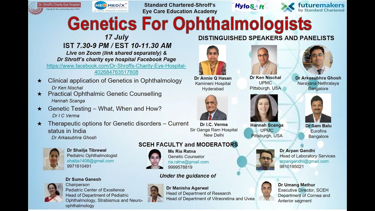 Genetics for Ophthalmologists