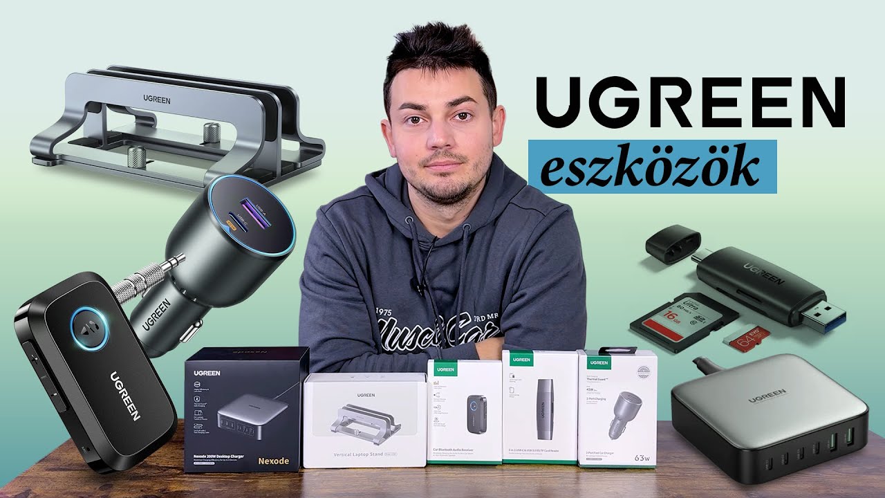 Otthoni és autós UGREEN eszközök | Praktikus eszközök a mindennapokra