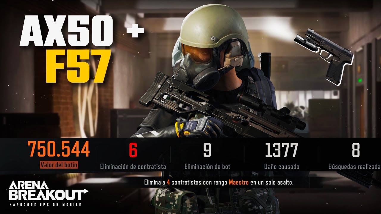¡¿AX50 EN TV STATION ES POSIBLE?! *LOCURA* DE PARTIDA // ARENA BREAKOUT - MITEK