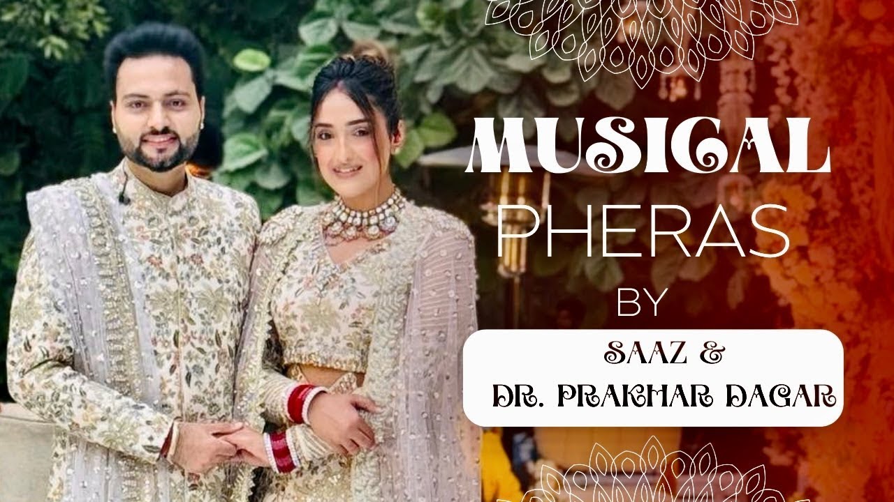 Grand Wedding | Bride & Groom Entry | Jaimala | Musical Pheras by Saaz & Dr Prakhar Dagar