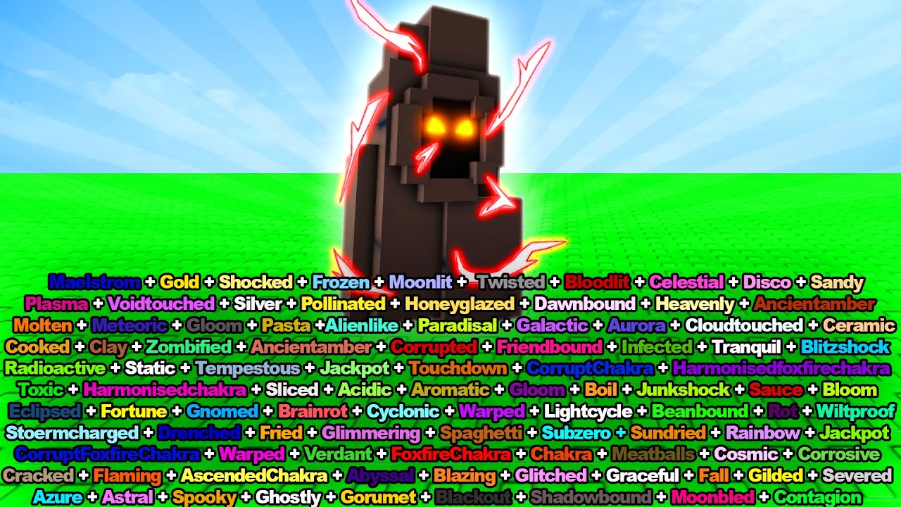 I Grew EVERY MUTATION on WEEPING BRANCH in Grow A Garden