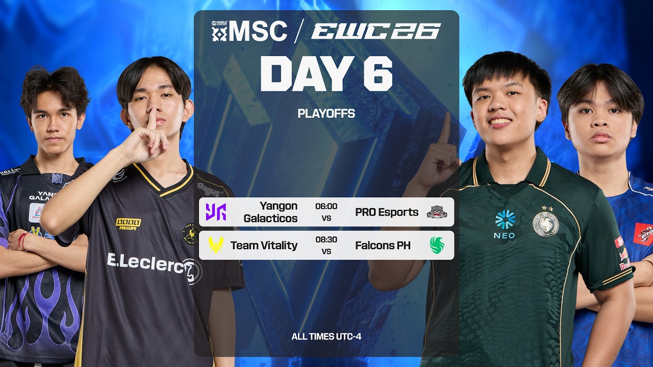 [LIVE] | MSC AT EWC Knockout Stage Day 1 | (ENG)
