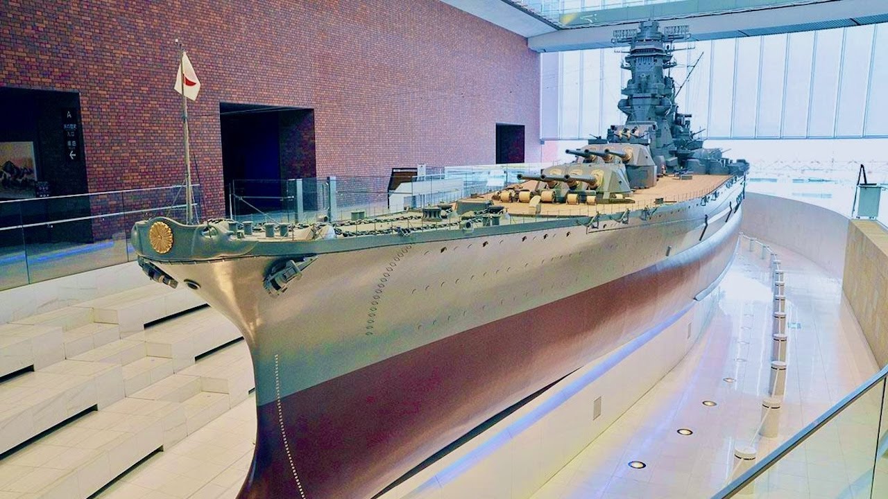 Il museo della Corazzata Yamato a Kure in Giappone