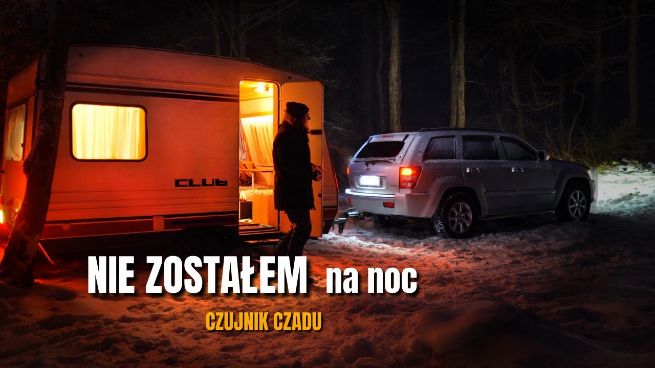 Zimowy Camping kt&oacute;ry Skończył Się Wcześniej niż Planowałem