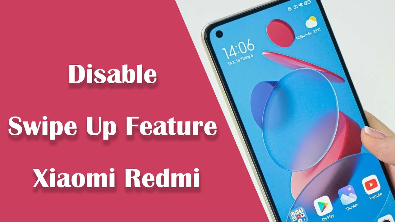 How to Disable Swipe Up Feature in Xiaomi Redmi Mobiles?