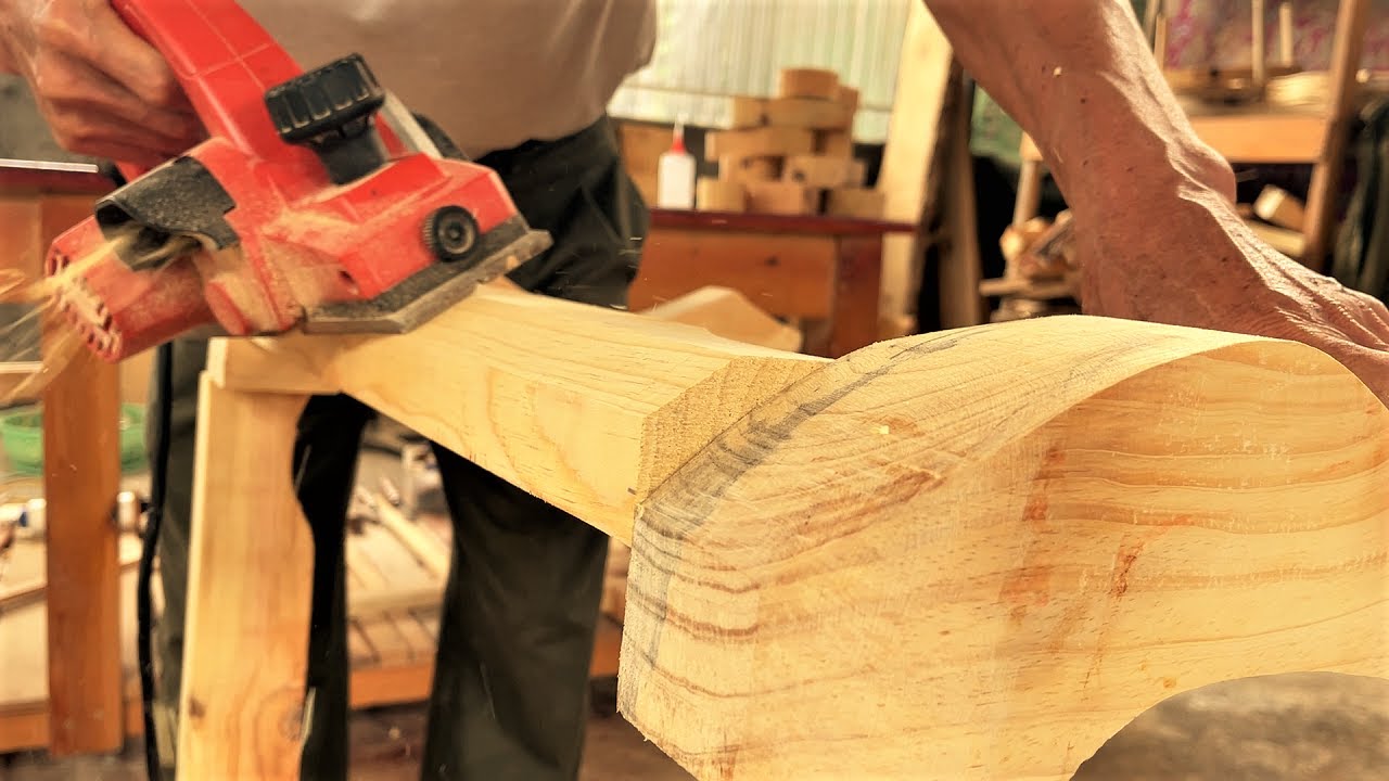Building A Wooden Special Chairs For Living room || Amazing Woodworking Crafts wood Furniture