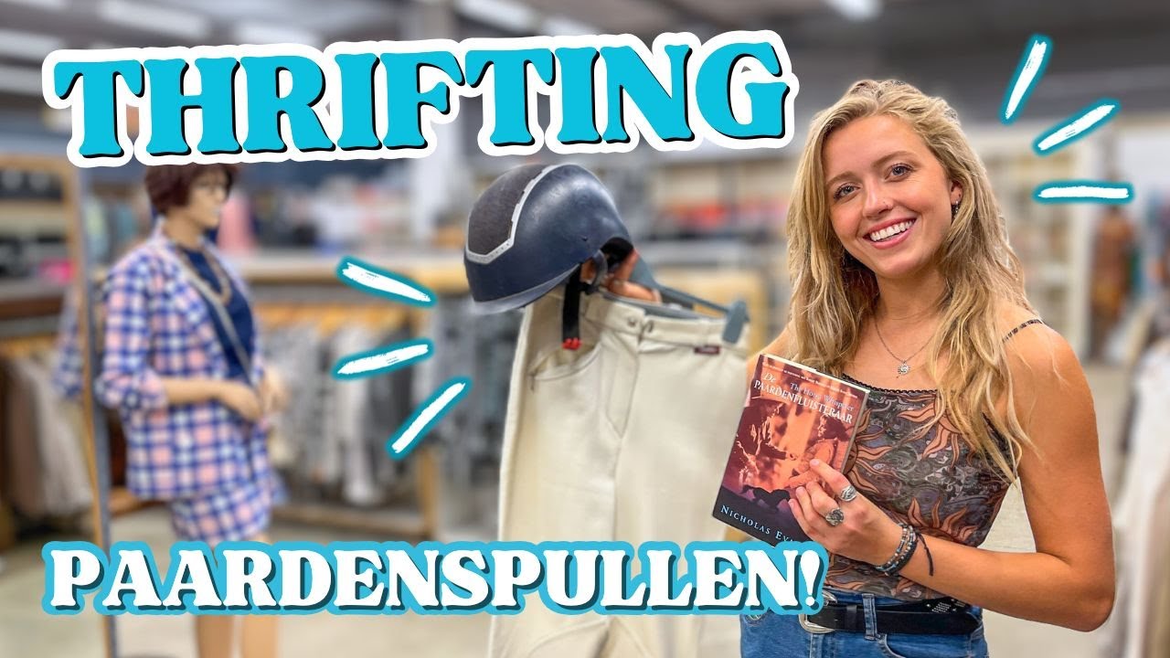 Welke paardenspullen vind je in kringloopwinkels? 🛍