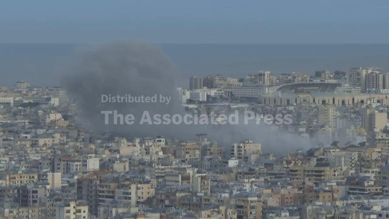 Smoke rises over Beirut after Lebanese capital rocked by blast as tension with Israel continues