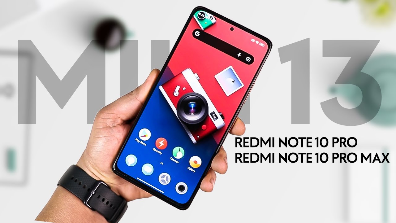 Install Xiaomi.eu MIUI 13 Fastboot ROM on Redmi Note 10 Pro / MAX - Camera TINT Fixed
