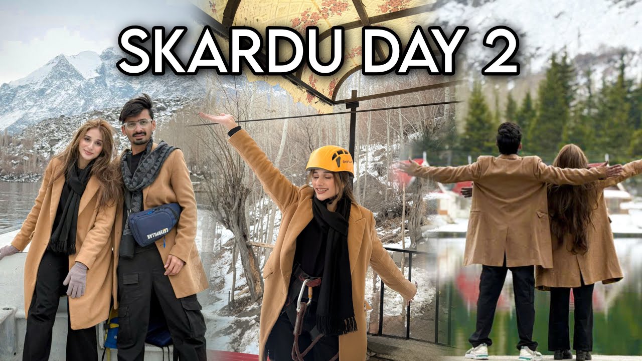 ZIP LINING IN -15🥶 | Skardu day 2