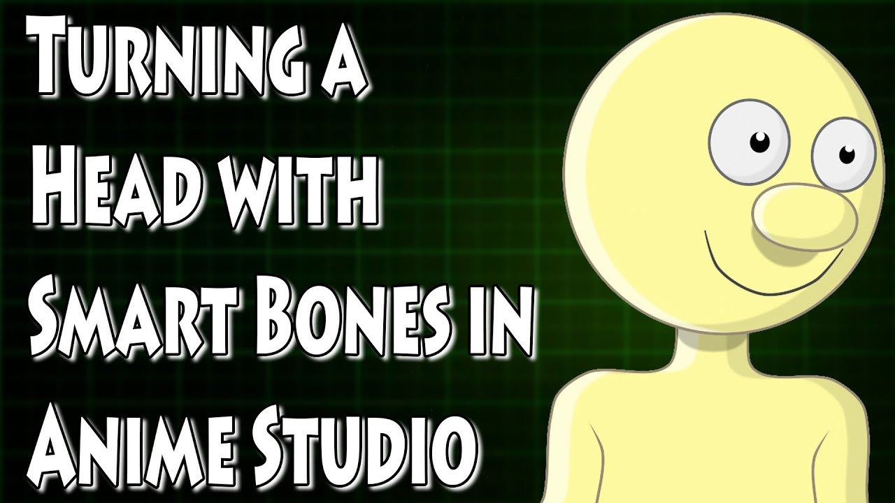 Animating a Head Turn with Smart Bones in Anime Studio Pro 9