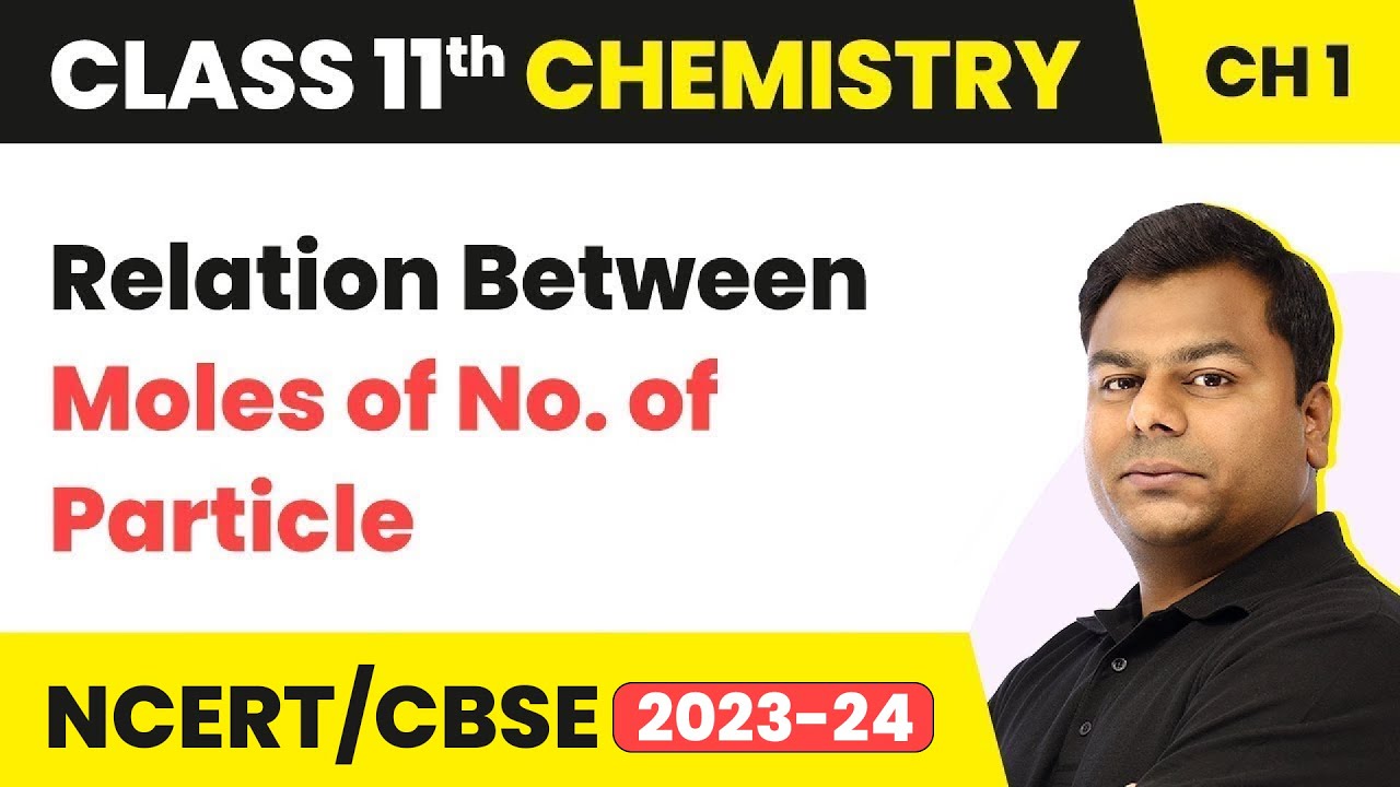 Relation Between Moles of No. of Particle | Class 11 Chemistry Chapter 1 | NCERT/JEE/NEET (2022-23)