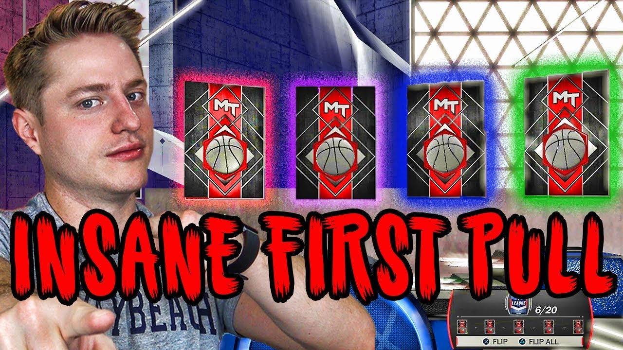 AWESOME PULLS ALREADY?! 1st NBA 2k18 Pack Opening!