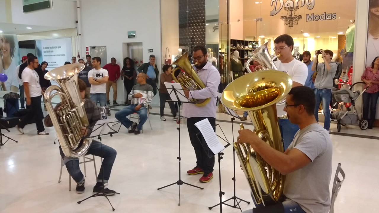washington Post March Quarteto tubas e eufonios