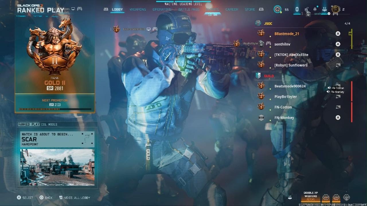 BO7 Ranked Beamin' fools on Scar!